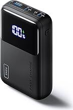 INIU 65W 20000mAh Portable Charger for Laptop & Phone, Mini Power Bank with PD QC Fast Charging (USB-C in/Out) - High Capacity Electronics Battery Pack for iPad, Samsung, Travel, Camping, Outdoor