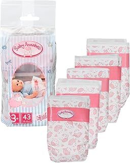 Baby Annabell Nappies, Multicolor, Small, 5 Pack