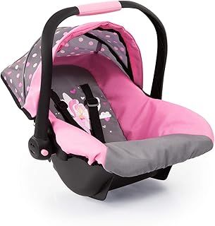 Bayer Design 67966AA Doll car Seat Easy Go, doll accessories, for baby doll and plush toys