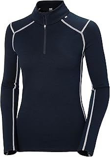 Helly Hansen Women's W LIFA Merino Midw 1/2 Zip Baselayer Jacket (Pack of 1)
