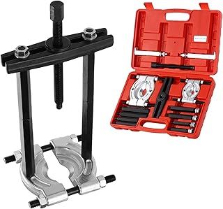 VEVOR 14 Piece Bearing Puller Set, 5 Ton Bearing Separator, Pinion Wheel Bearing Removal Kit with 2" and 3" Jaws, Wheel Hub Axle Puller Set, Heavy Duty Bearing Splitter Tool Kit with Case