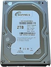 Sonnics 3.5" SATA Hard Drive 7200RPM Desktop PC/Surveillance Storage Hard Drive CCTV Camera CCTV System DVR (2TB)