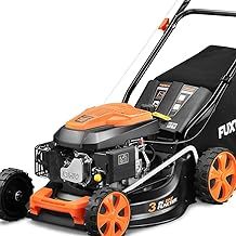 FX-RM4646ECO Petrol Push Lawnmower – Petrol Lawn Mower 18" (46cm) Cutting Width, 4-Stroke 146cc Engine, 50L Grass Collector, Powerful & Efficient for Garden Care