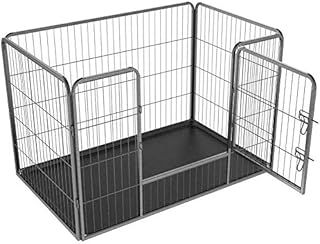 X-TREME PUPPY Heavy Duty Dog Pen Cage Crate Puppy Enclosure Whelping UK (L)