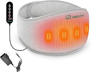Snailax Electric Heat Pads for Back Pain Relief, Christmas Gifts for Women Men, Back Heat Pad with Adjustable Strap, 6 Heat Levels, Washable,Heating Pads for Period Cramps,Neck and Shoulders