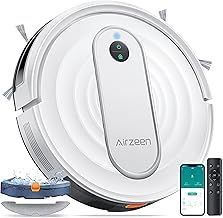 Robot Vacuum Cleaner with Mop 4000Pa, Smart Navigation, Sweep/Vacuum/Mop 3-in-1, J10 Robotic Vacuum with Auto Carpet Boost, 3-inch Slim, WiFi/APP/Alexa/Remote, for Pet Hair Hard Floor Carpet