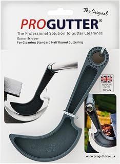 New PROGUTTER Half Round Gutter Cleaning Scraper