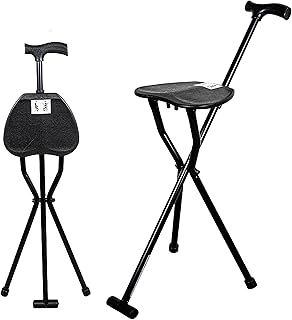 Walking Stick with Seat | Mobility Aids for Walking | 2-in-1 Walking Stick with Seat | Folding Walking Sticks with Seat for the Elderly | Enhance Your Mobility Comfortably | Bio-Lec Mobility
