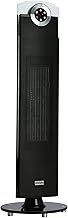 Dimplex DXSTG25 Studio G 2.5 kW Ceramic Tower Heater, Portable Electric Freestanding Ceramic Fan Heater, Motorised Oscillation, Floor Standing with Timer & Remote Control, for Home or Office – Black