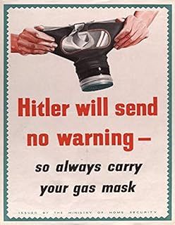 World War Gas Mask Poster GB UK USA WW2 WW1 Army Vintage Retro Man Cave Bar Pub Shed Novelty Gift Aluminium Metal Tin Wall Décor Sign