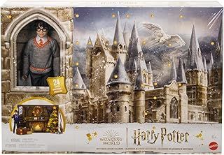 Harry Potter Toys, Gryffindor Advent Calendar with 12-Inch Harry Potter Fashion Doll with 24 Surprise Accessories, HND80