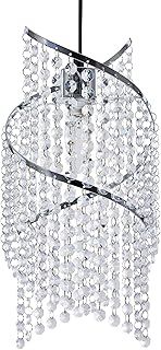 INNOTECK Spiral Droplet Pendant Light Shade, Steel