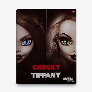 Monster High Skullector Chucky and Tiffany Doll 2-Pack, Black