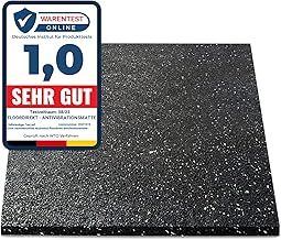 Premium Anti-Vibration Mat 60 x 60 cm - Made in Germany - for Washing Machine Dryers etc. - Can be Cut to Size - Available in 4 Thicknesses (60 x 60 x 2.0 cm)