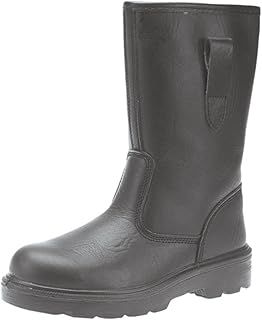 M021A Mens S1 SRC Safety Rigger Boots Black