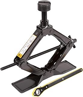 LEADSTAND Scissor Jack is a Fast and Labor-Saving Design, Load 1.8 tons, Maximum Height is 419mm. The Bottom is Enlarged