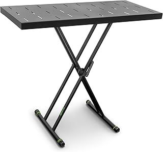 Gravity KSX 2 RD - Set with keyboard stand X-Form double and rapid desk