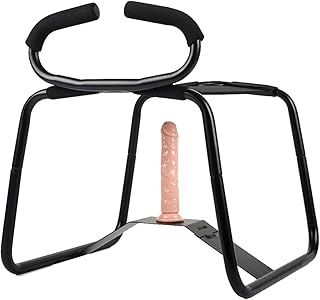 XOPLAY Sex Chair Sex Bench Furniture Sex Position Enhancer Chair with 7.48" Dildo Assistance Love Chair SM Swings Hopping Sex Toys with Handles for Adult Couple Women Masturbation, Holds up to 300 lbs