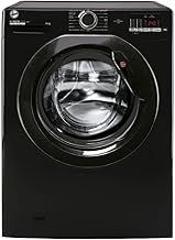 Hoover H-Wash 300 H3W492DBBE Freestanding Washing Machine, Rapid Wash Cycles, 9 kg Load, 1400 rpm, Black