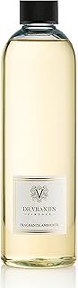 Dr. Vranjes - Ambra 500 ml Refill with White Sticks, Reed Diffuser Refill, Home Fragrance, Main Scent Oriental and Enveloping, Atmosphere Relaxing, Fragrance Color Amber, Made in Italy