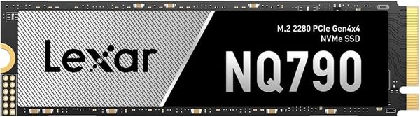Lexar NQ790 4TB SSD, M.2 2280 PCIe Gen4x4 NVMe 1.4 Internal SSD, Up to 7000MB/s Read, Up to 6000MB/s Write, High Performance Internal Solid State Drive for Intense Workloads, PS5 SSD