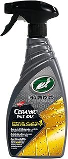 Turtle Wax Hybrid Solutions Ceramic Wet Car Wax, Spray on Concentrated Car Wax & Polish Spray, 500ml, Pack of 1, Fruity Scent, Quick & Easy, Post Wash - Dry, Shine & Protect your Car in One Easy Step