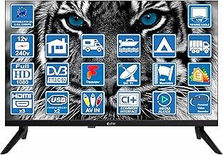 22 Inch 12 Volt LED Digital Full HD 1080p TV DVB-T2 /C/S2 Freeview, Freesat or Cable. 12V 240V 2 x USB with PVR & Media Player, 3 x HDMI, PC Monitor, Motorhome, Caravan, Boat, Kitchen (TV) …