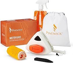 MasterGlass Magnetic Window Cleaner | Double Sided UK Double Glazing Cleaning Kit | Sponge And Squeegee Magnet Tool For Washing 20-30mm UK Windows | UK Brand