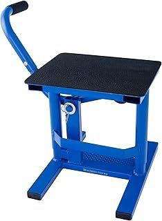 BikeTek MX Lift Stand Pop Up Motocross Paddock Stand - Blue