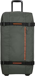 American Tourister Urban Track, Travel Bag with 2 Wheels, 78.5 cm, 116 L, Green (Dark Khaki)