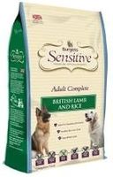 Dry Dog Food - Burgess Sensitive Adult Dog Complete Lamb And Rice 12.5kg