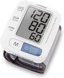 Citizen Digital Blood Pressure Monitors Wristwatch - Large Display Pulse Blood Pressure Machine with Irregular Heartbeat, Hypertension and Body Movement Indicator - Wrist BP Machine for Home Use