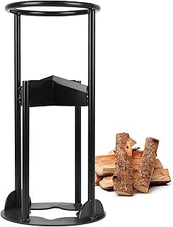 Firewood Kindling Splitter, Heavy Duty Power Log Splitter Manual Wood Splitter Kindling Cracker Manganese Steel Splitting Wedge for Camping Home