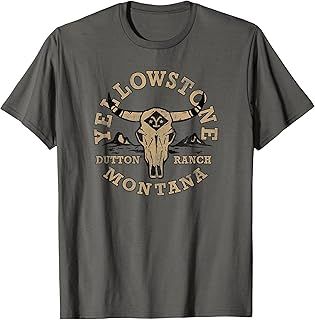 Yellowstone Dutton Ranch Bull Skull Logo V2 T-Shirt