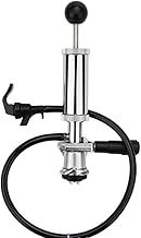 Namvo S Type Beer Party Pump, 4 inch Size Beer Keg Tap with Picnic Tap for Homebrewing