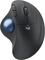 Logitech ERGO M575 The wireless mouse with trackball, easy thumb control, precision reading and smooth reading, ergonomic convenience, Windows/Mac, Bluetooth, USB - Graphite