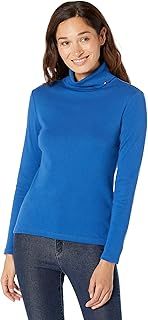 Tommy Hilfiger Women's Long Sleeve Turtleneck Sweater Turtle Neck