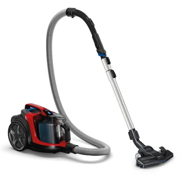 Philips PowerPro Expert Bagless Vacuum Cleaner - 900 W with H13 Anti-Allergen Filter and TriActive Brush (FC9729/09)