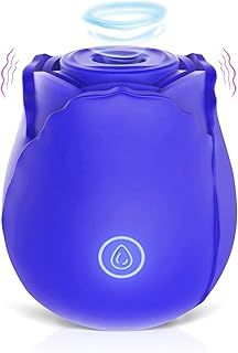 Silent Vibrator for Women, Thrusting Vibrater for Woman Sucking Licking Toys Massager, Small Love Eggs Vibrators Male Toys for Couples Game Women Male Massager (Blue)