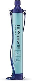 LifeStraw Personal Water Filter, Blue, 1pc