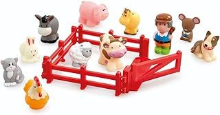 HappyLand Sunny Farm Playset For Children From 18 Months To 5 Years Farm Toys Toys Early Learning Centre ELC Farm Animal Set Happy Land Toy Sets Farm House Playset Kids Toddlers Farmyard