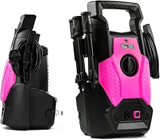 Muc-Off Bicycle Pressure Washer Bundle - The World's First Bike-Specific Pressure Washer - Includes Muc-Off Bike Cleaner, Bike Protect And More!, Pink