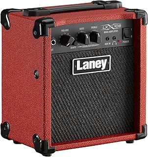 Laney LX10B LX Series - Bass Guitar Amp - 10 Watt - Red, LX10B-RED