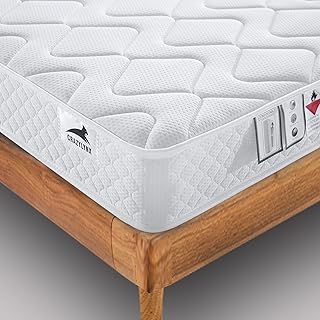 3FT Single Mattress 9-Zone Inner Spring Single Bed Mattress with Foam and 3D Breathable Fabric - Orthopaedic Mattress - Thickness: 7.5 Inch
