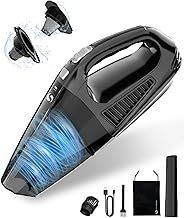 SERVOMASTER Handheld Vacuum - 12000Pa Portable, Washable HEPA Filter, Car & House Pet Hair Cleaning, Mini Vacuum Cleaner