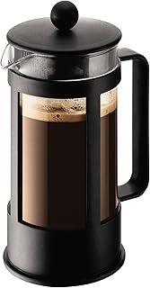 BODUM Kenya 3 Cup French Press Coffee Maker, Black, 350 ml, (116 ml per cup), 12 oz