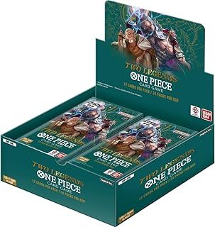 Bandai | One Piece Booster Display - Two Legends (OP-08) | Trading Card Game Display | Ages 6+ | 2 Players | 20-30 Minutes Playing Time