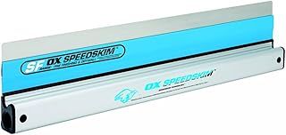 OX Speedskim Plaster Skimming Finishing Rule - SF 600mm I Stainless Steel Flex Blade & Extruded Aluminium Handle