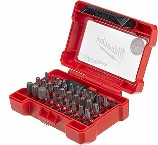 Milwaukee Shockwave Compact Bit 32 Piece Torx Set 4932471586, Set of 32 , Red