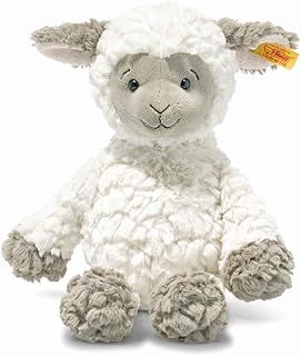 Steiff 073427 Soft Cuddly Friends Lita lamb, white/tau